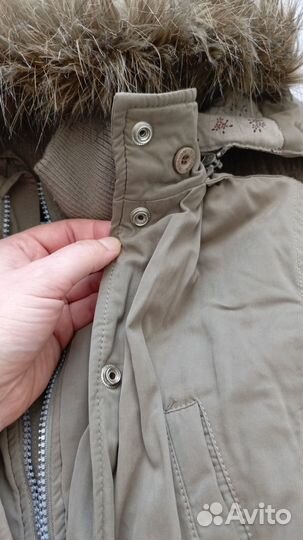 Парка детская 128/ 7-8 лет,зимняя,еврозима