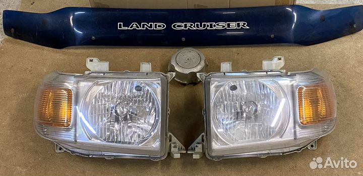 Фары на toyota land cruiser 70