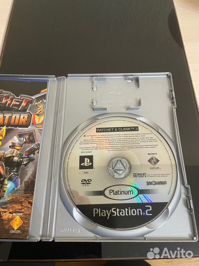 Игра на playstation 2 Ratchet and Clank3