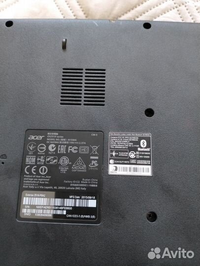 Ноутбук Acer EX2519