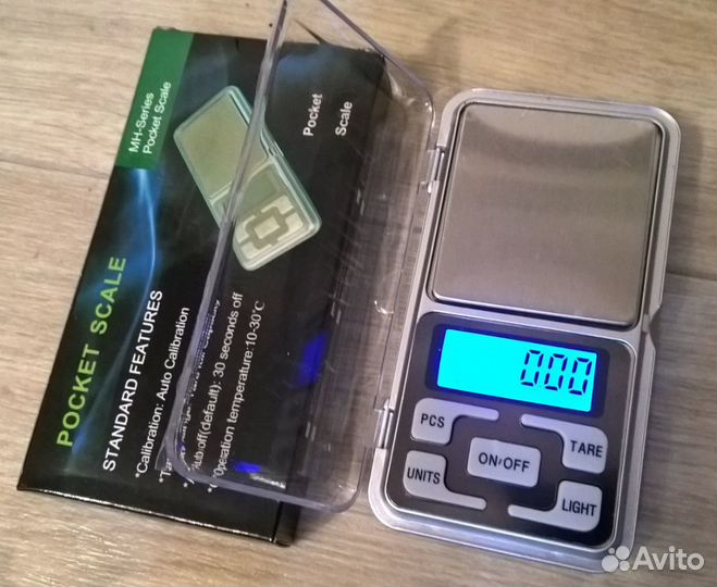 Новые электронные весы кaрманные, подарок 500-0,01