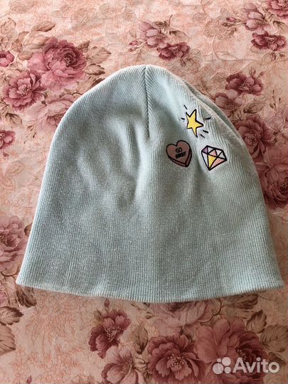 Шапка для девочки весна/осень р 50-52