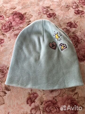 Шапка для девочки весна/осень р 50-52