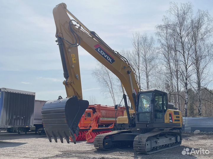 Гусеничный экскаватор Lovol FR245E2, 2024
