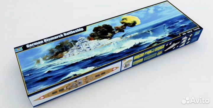 Сборные модели кораблей 1/200, 1/350