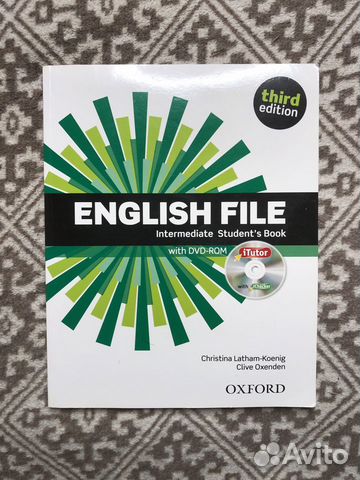 Учебник English file intermediate