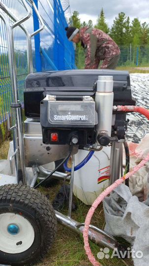 Аренда окрасочного аппарата под шпаклевку и краску