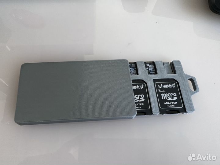 Картхолдек для карт microSD на 3d