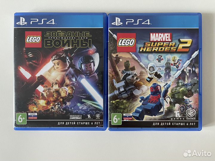 Игры ps4 lego Звездные воины marvel super herdes 2