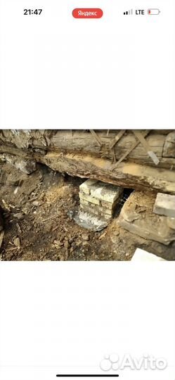 Подъём дома замена кровли