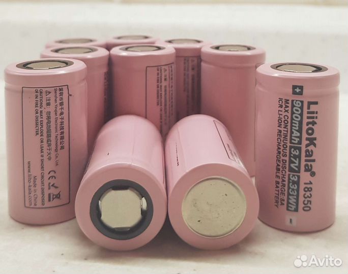 Аккумулятор 18350 LiitoKala, 900 мАч, новый