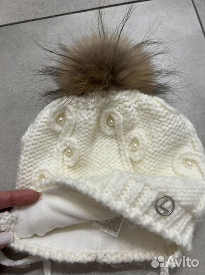 Шапки для девочки зима новая