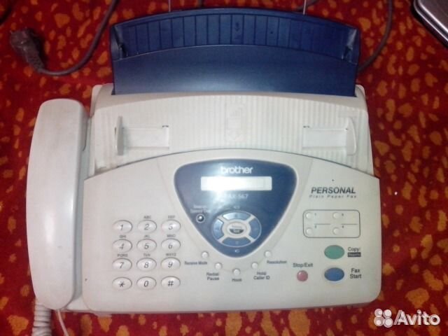 Факс brother fax-567