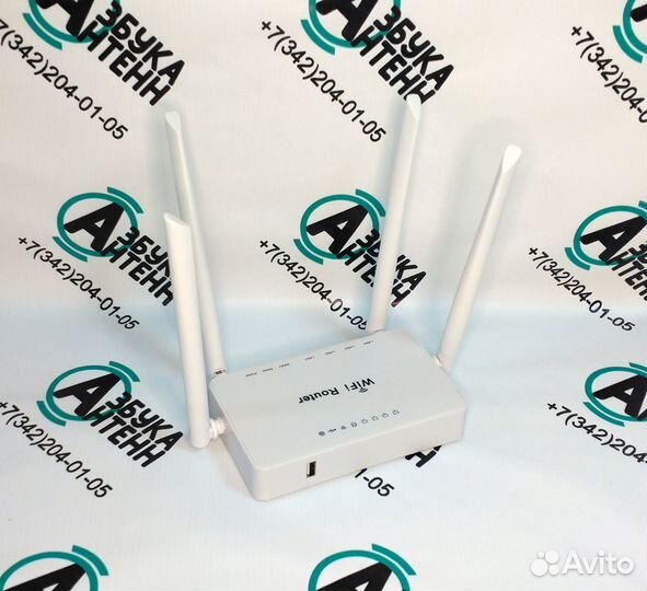 Комплект 4g антенна Wi-Fi роутер