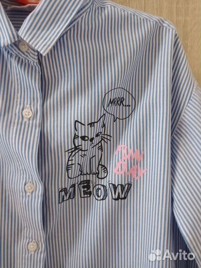 Рубашка для девочки и юбка