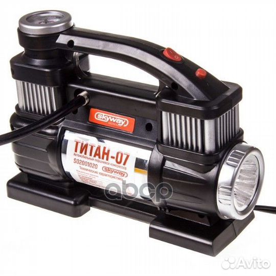 S02001020 Компрессор металлический 60л/мин 2х п