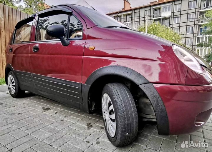 Обвес Daewoo Matiz (накладки, пороги, полуарки)