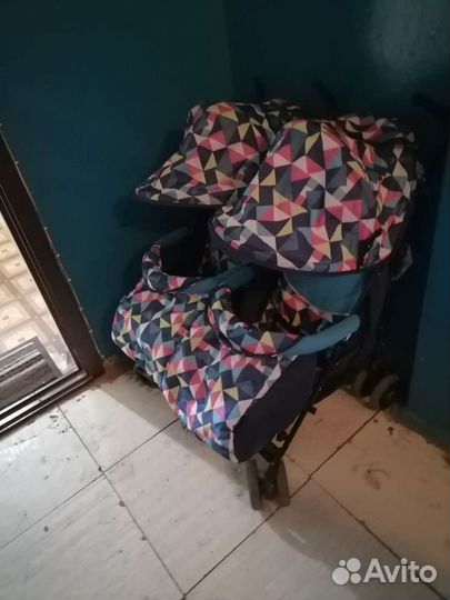 Коляска для двойни