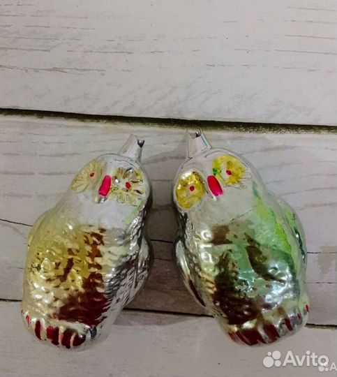 Елочные игрушки СССР