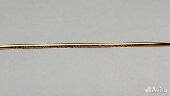 Очки Ray Ban Aviator Large Metal RB3025 001/4B