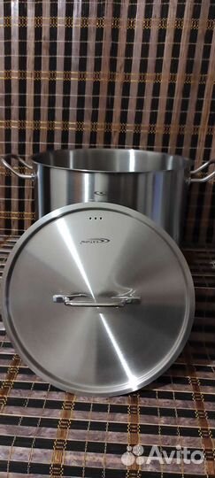 Кастрюля нержавейка 15 л трс дно