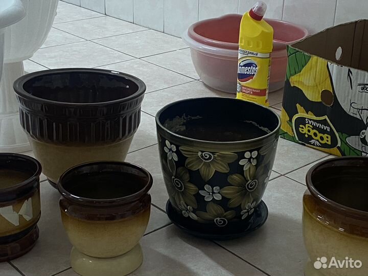 Вазоны для цветов пластик