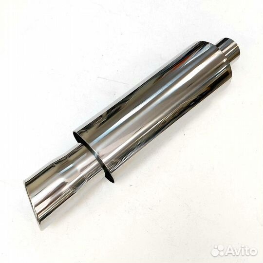 Глушитель банка бочка прямоток универсальный