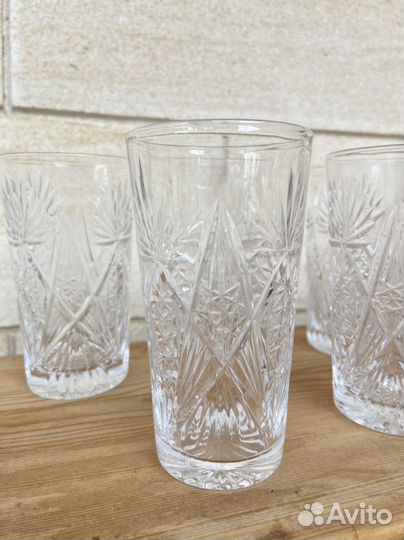 Хрустальные стаканы