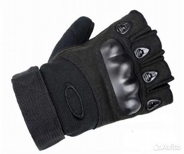 Перчатки тактические короткие с кевларом
