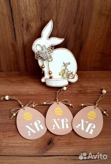 Пасхальный декор(ручная работа)