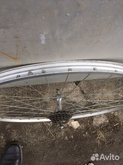 Колесо для велосипеда заднее 28 дюймрв