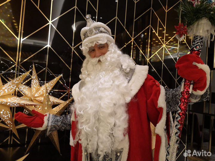 Дед Мороз и Снегурочка самые настоящие