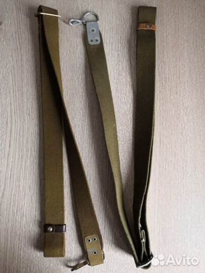 Ремень ак-74 брезент 1 карабин, 35мм