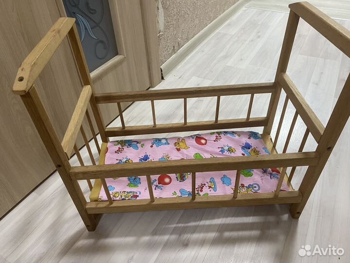 Кроватка детская игрушечная