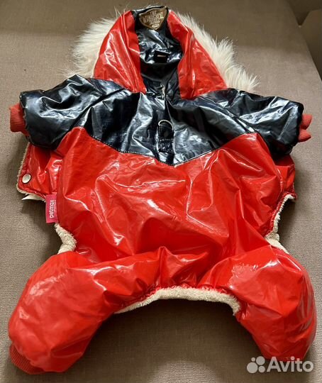 Комбинезон для маленькой собаки зима S