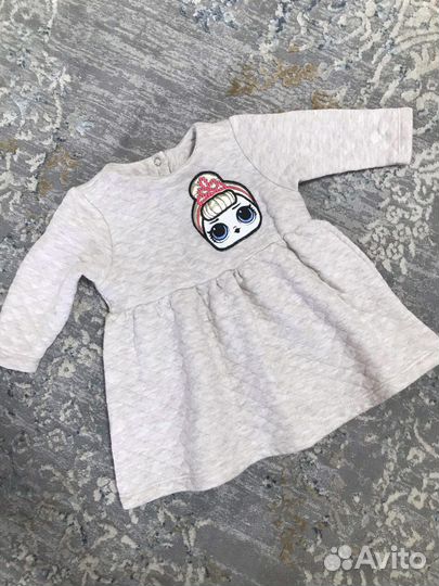 Теплое платье