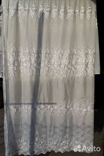 Шторы и тюль бу