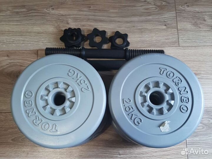 Гантели разборные