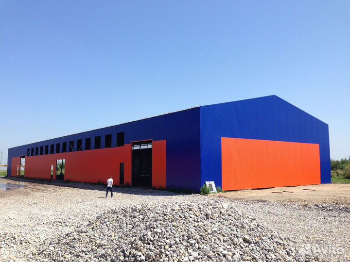 Строим ангары склады навесы