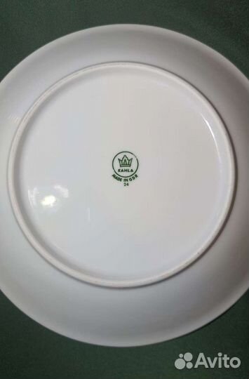 Тарелки фарфоровые. Кахла гдр