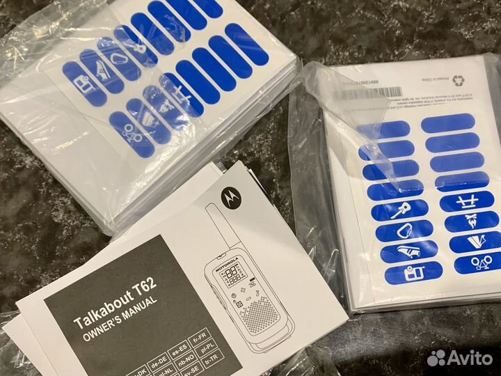 Набор радиостанций Motorola talkabout T62