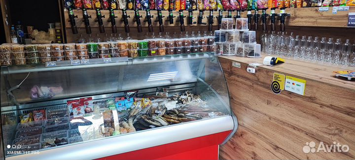 Магазин разливного пива,и горячих закусок