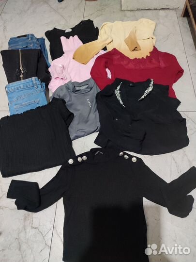 Женские вещи пакетом размер с-м 11 штук