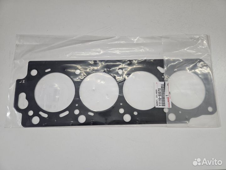 Прокладка ГБЦ правая/левая 2uzfe LC100/LC200