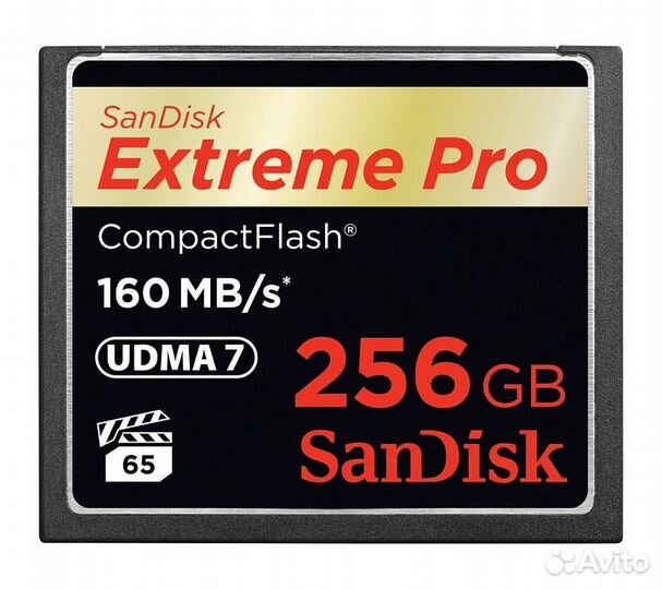 Карта памяти SanDisk CompactFlash Extreme Pro (160