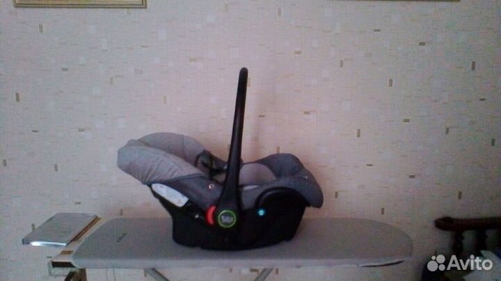 Коляска tutis zippy pia серый лен