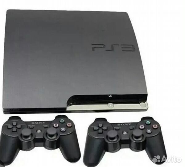 Sony playstation 3 (ps3) slim 500Gb б/у + игры