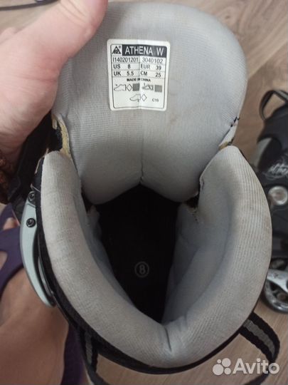 Роликовые коньки 39 размер