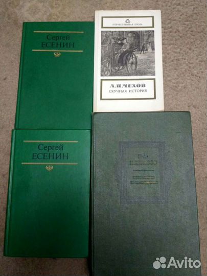 Н.А. Некрасов, С. Есенин, А.П. Чехов