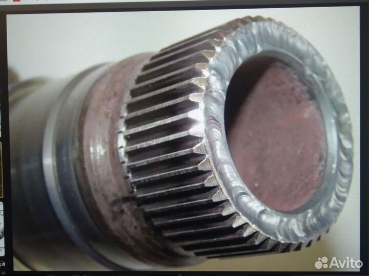 Шлицевые соединения напыление наплавка закалка